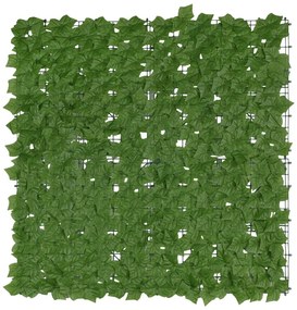 Zelená plastová balkónová zástena 300x100 cm Ivy – Maximex