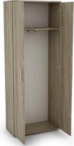 Šatníková skriňa s výsuvnou tyčou Nitro, dub Sonoma