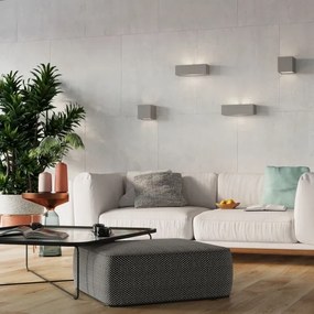 Sollux SL.0871 - Nástenné svietidlo LEO 1xE27/60W/230V šedá