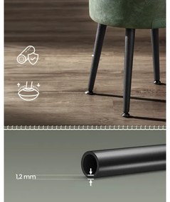 Kožený taburet CORE zelený