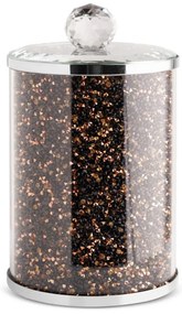 Nádoba VENTOSA 06 čierna / zlatá