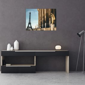 Obraz z Trocaderského námestia, Paríž (70x50 cm)