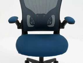 SI Otočná stolička Q-333 modrá - sivá