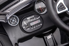 LEAN CARS Elektrické autíčko Mercedes SLC 300 LED MP3 modré