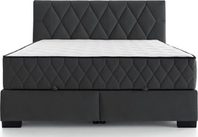 Posteľ Reve 180x200 cm, grafitovo šedá