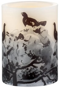 LED sviečka Winter Capercaillie 10cm