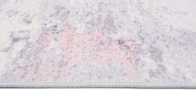 TA Koberec MRD-395 FLANNEL PRINTED Sivý (flanelový) Obdĺžnikový Rozmer: 80x150 cm
