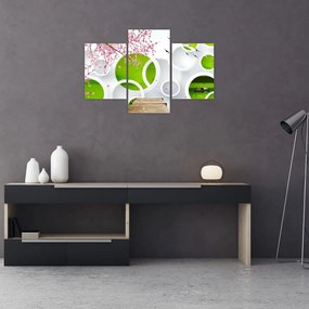 Obraz - Mólo nad jazerom (90x60 cm)