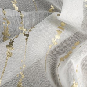 ZÁCLONA NA PÁSKE LINZI 140X270 CM VZOROVANÁ
