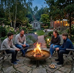 Bauerkraft Veľké liatinové ohnisko - 60 cm