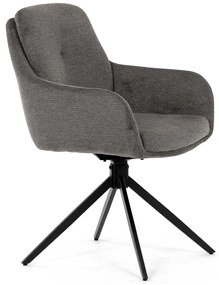 Sada jedálenských stoličiek s vratným mechanizmomDCH-P3174 GREY2, 2 ks
