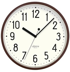 LAVVU Hnedé hodiny, pr. 29,5 cm