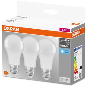 OSRAM LED žiarovka E27 Base CL A 10W matná 3
