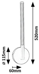 Rabalux 71167 - LED Nástenné svietidlo NIVARO LED/6W/230V