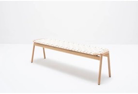 Biela/v prírodnej farbe lavica Klupa - Gazzda