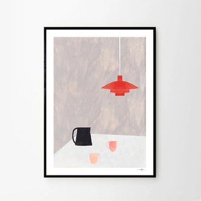 The Poster Club Plagát Orange Pendant by Ana Frois 50x70 cm
