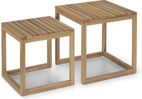 Súprava 2 príručných stolíkov »Lenja«