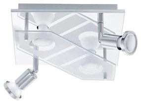 Eglo 75379 - LED RGBW Stmievateľné bodové svietidlo CABO-C 4xGU10/4W/230V + DO