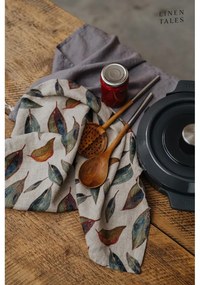 Ľanová utierka 65x65 cm Golden Fall – Linen Tales