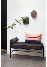 Hnedá leňoška s vankúšom Hübsch Pipe