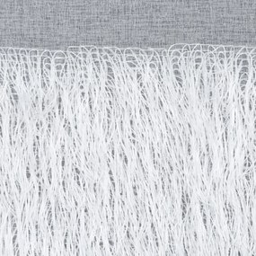 ZÁCLONA NA KRÚŽKOCH MARGARET6 140X250 CM BIELA