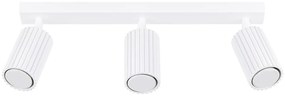 Biele bodové svietidlo 6,5x45 cm Gleam – Sollux