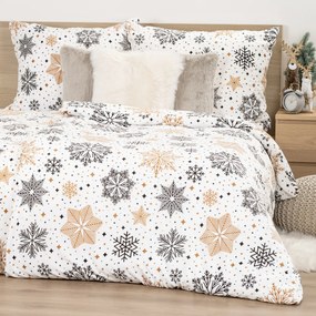 4Home Obliečky mikroflanel Golden Frost, 160 x 200 cm, 70 x 80 cm