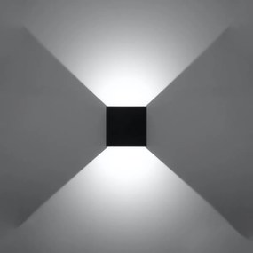 Nástenné LED svietidlo Luca, 1x LED 6w, 3000k, b