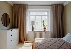 ByRydens 4002770-5500 - Stolná lampa BARTHA 1xE27/8W/230V béžová