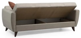 Trojmiestná rozkladacia pohovka KORFU béžová