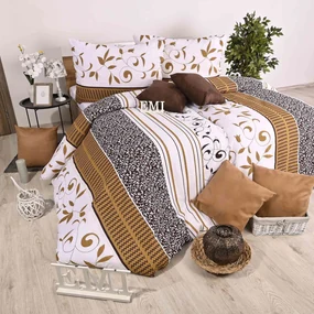 Obliečky krepové Anastasia EMI: Štandardný set jednolôžko obsahuje 1x 140x200 + 1x 70x90