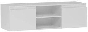 Moderný bezúchytkový TV stolík MODERN 120 cm - rôzne farebné prevedenia biela