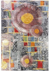 Koberce Breno Kusový koberec ZOYA 156/Q01X, viacfarebná,80 x 165 cm