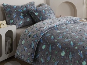 XPOSE® Mikroplyšové obliečky FUTUR Exclusive (svietiaci efekt)