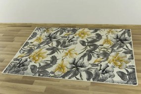 Koberec LUNA 503980/89935 Kvety  horčicový