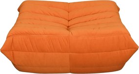 Taburet Nua 86 cm zamat oranžový