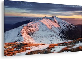 Obraz - Zimná horská panoráma II. (90x60 cm)