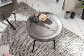 Príručný stolík Pure Nature 45cm akáciová sivá