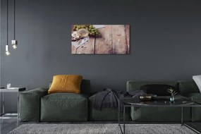 Obraz canvas Poháre hroznového orechov 125x50 cm