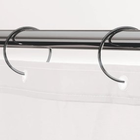 Matne čierne krúžky k sprchovému závesu v súprave 12 ks Ringo Small – Spirella