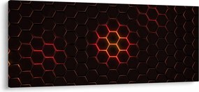 Obraz pletiva (120x50 cm)