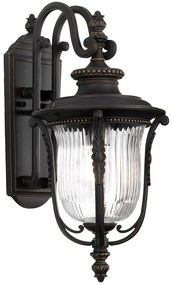 Elstead KL-LUVERNE2-M - Vonkajšie nástenné svietidlo LUVERNE 1xE27/100W/230V IP44