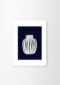 THE POSTER CLUB Autorský plagát Blue Vase by Ana Frois 30x40 cm