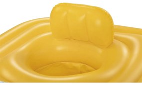 Bestway Nafukovacie baby sedátko s opierkou Step A, 76 cm x 76 cm