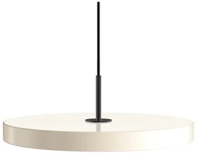 Krémovobiele LED závesné svietidlo so stmievačom s kovovým tienidlom ø 43 cm Asteria Plus Medium – UMAGE