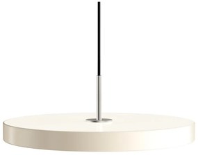 Krémovobiele LED závesné svietidlo s kovovým tienidlom ø 43 cm Asteria Medium – UMAGE