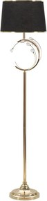 Stojacia lampa Bruxelles 160 cm čierna/zlatá