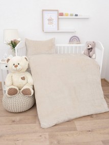 Obliečky mikroplyš do postieľky Exclusive – Laura prírodná