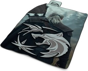 Sablio Plážová deka Zaklínač V hmle: 200x140 cm