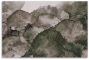 Gario Obraz na plátne Akvarel lotosových listov Rozmery: 90 x 60 cm